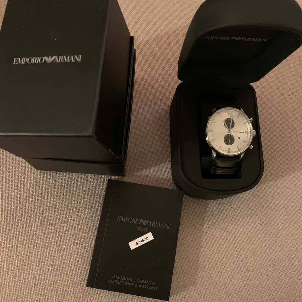 emporio armani watch